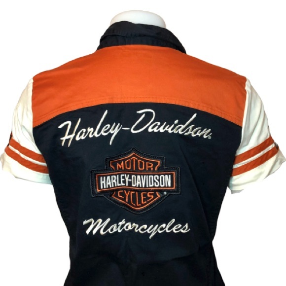 Harley Davidson Women’s Colorblock Zip-front - Picture 6 of 6